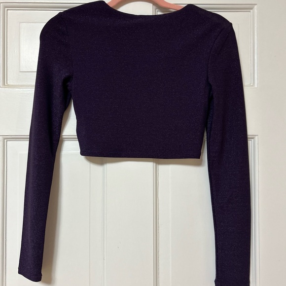 Purple sparkly top - Picture 2 of 5